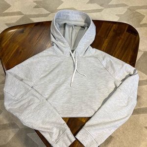 Mens Lululemon City Sweat Hoodie Light Gray Medium